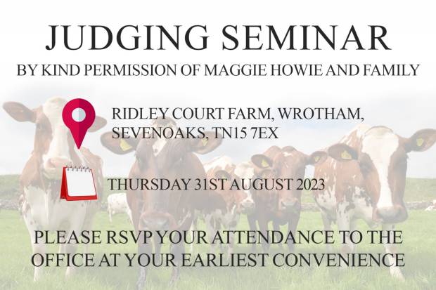 Judging Seminar Aug 2023