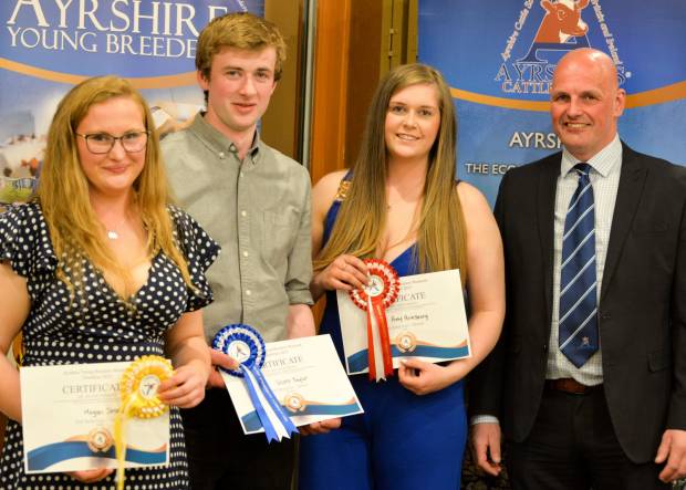 Sire Selection Seniors - 1st Amy Armstrong, 2nd Scott Taylor, 3rd Megan Stratton