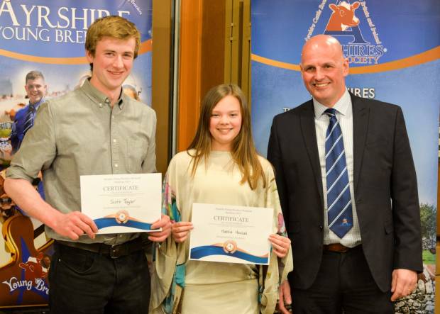 Showmanship Champion - Hattie Hassall, Reserve - Scott Taylor