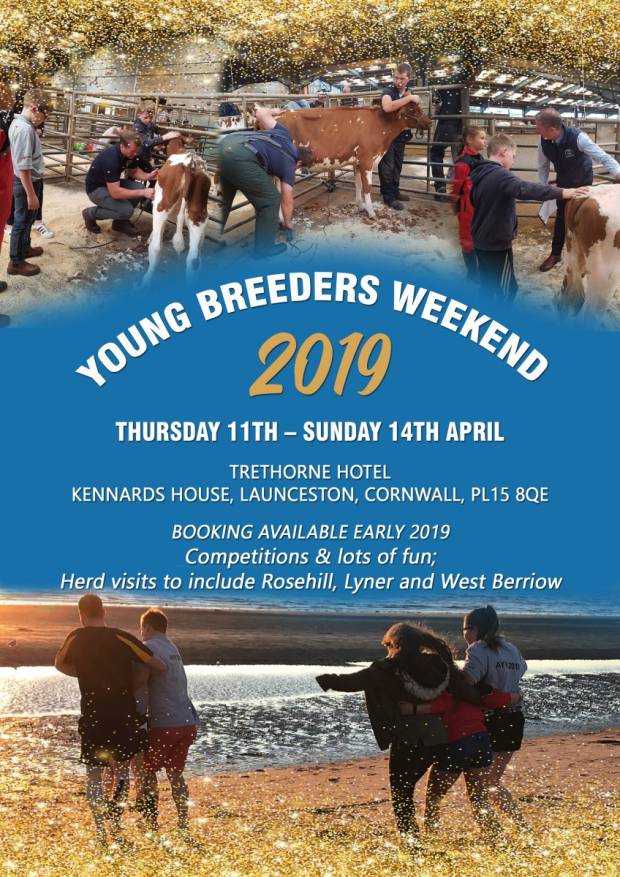 Save the date for the Young Breeders gathering 2019 in Cornwall